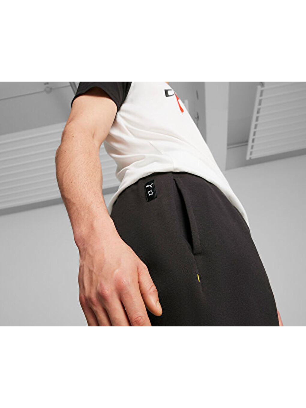 Graphic Booster Sweat Erkek Günlük Eşofman Altı 62481301 Siyah-4
