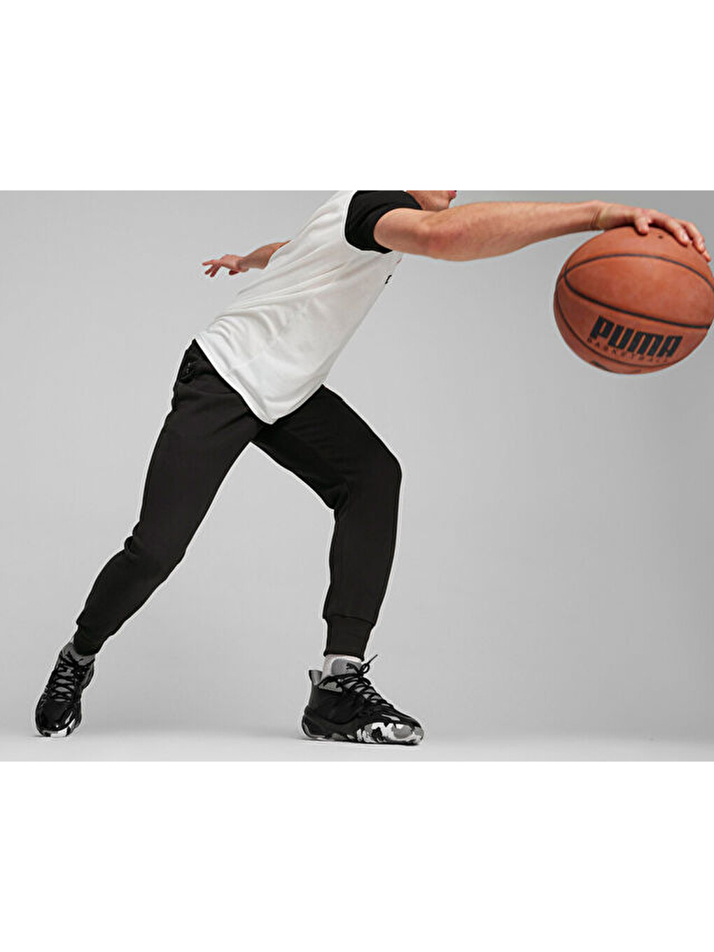 Graphic Booster Sweat Erkek Günlük Eşofman Altı 62481301 Siyah-5