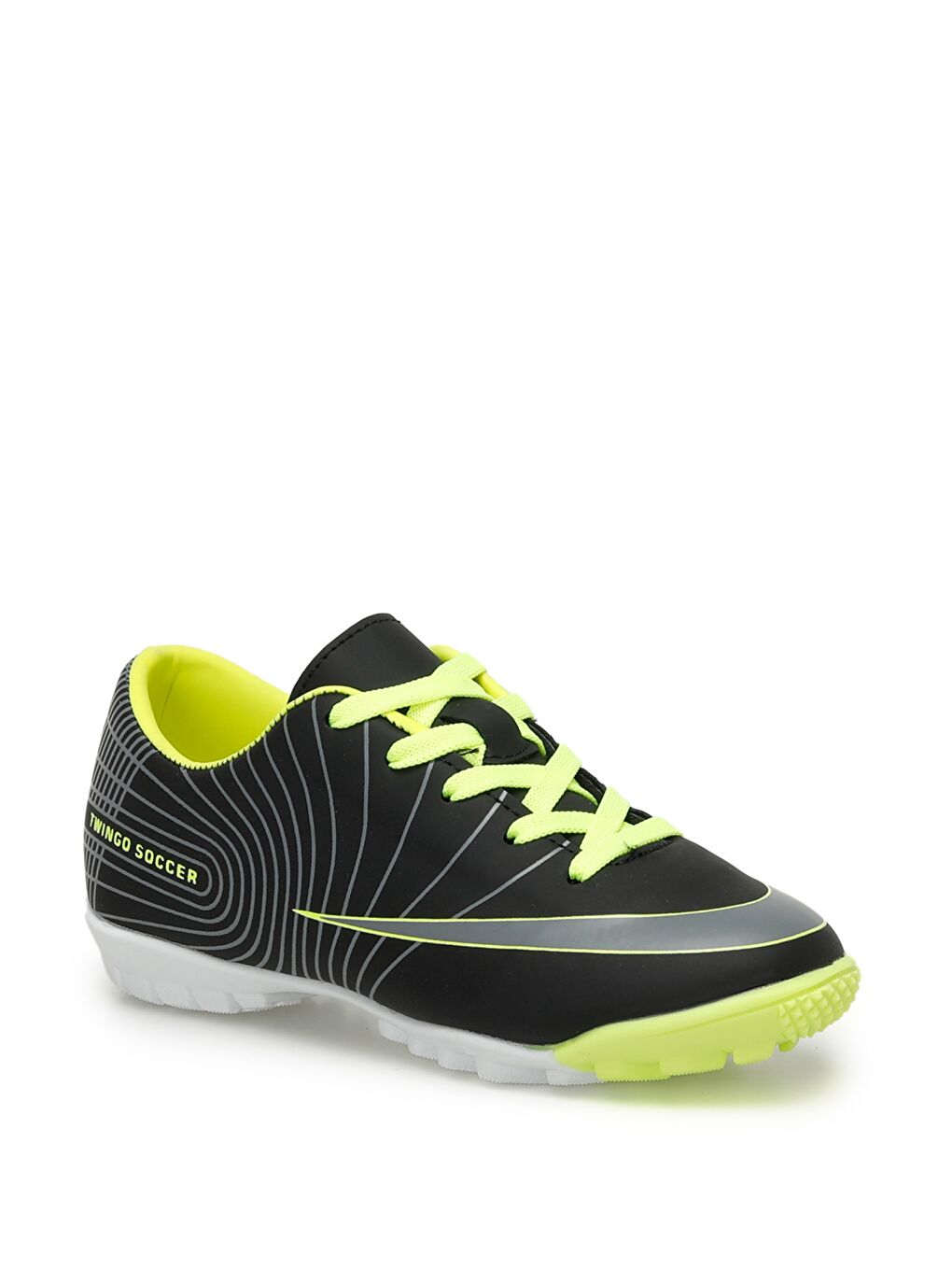 OCHO TURF F 3PR Siyah Erkek Çocuk Halı Saha Ayakkabısı-1