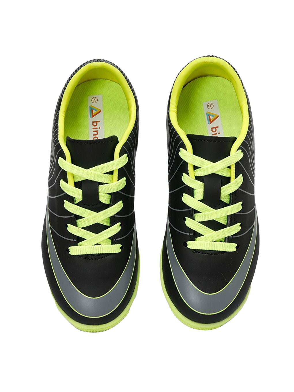 OCHO TURF F 3PR Siyah Erkek Çocuk Halı Saha Ayakkabısı-3