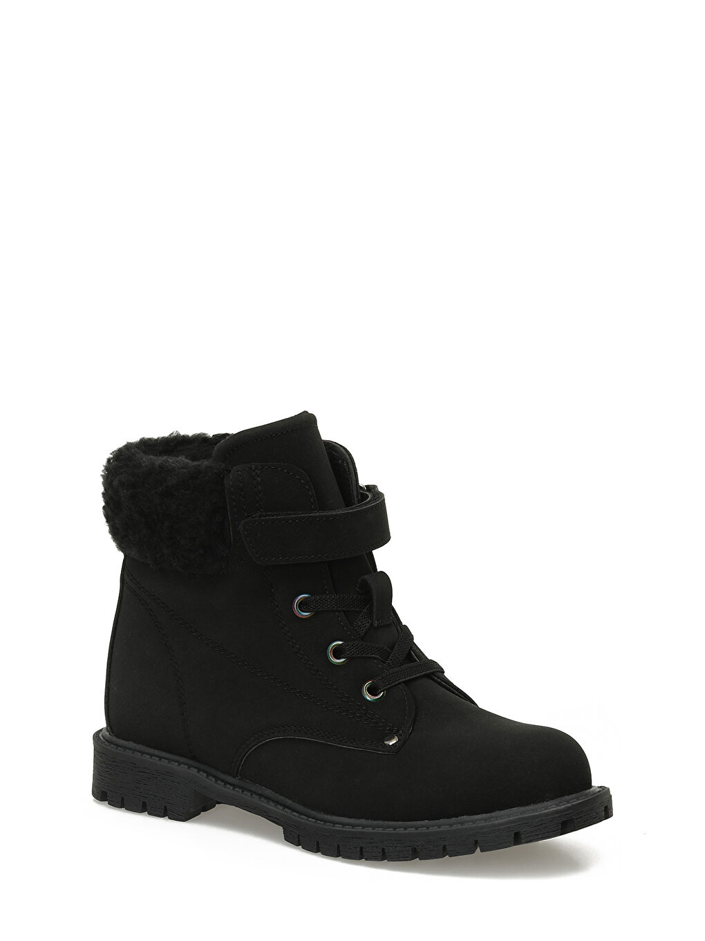 TROKE F 5PR Siyah Kız Çocuk Worker Bot-1