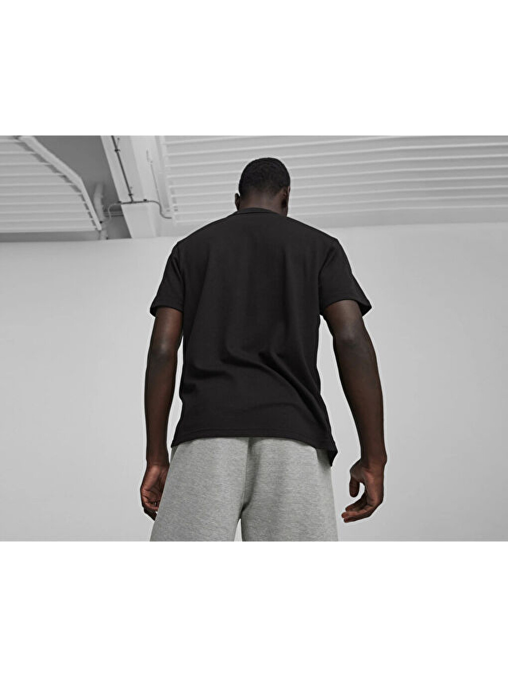 Teamfinal Casuals Polo Erkek Futbol Polo Tişörtü 65853503 Siyah-5