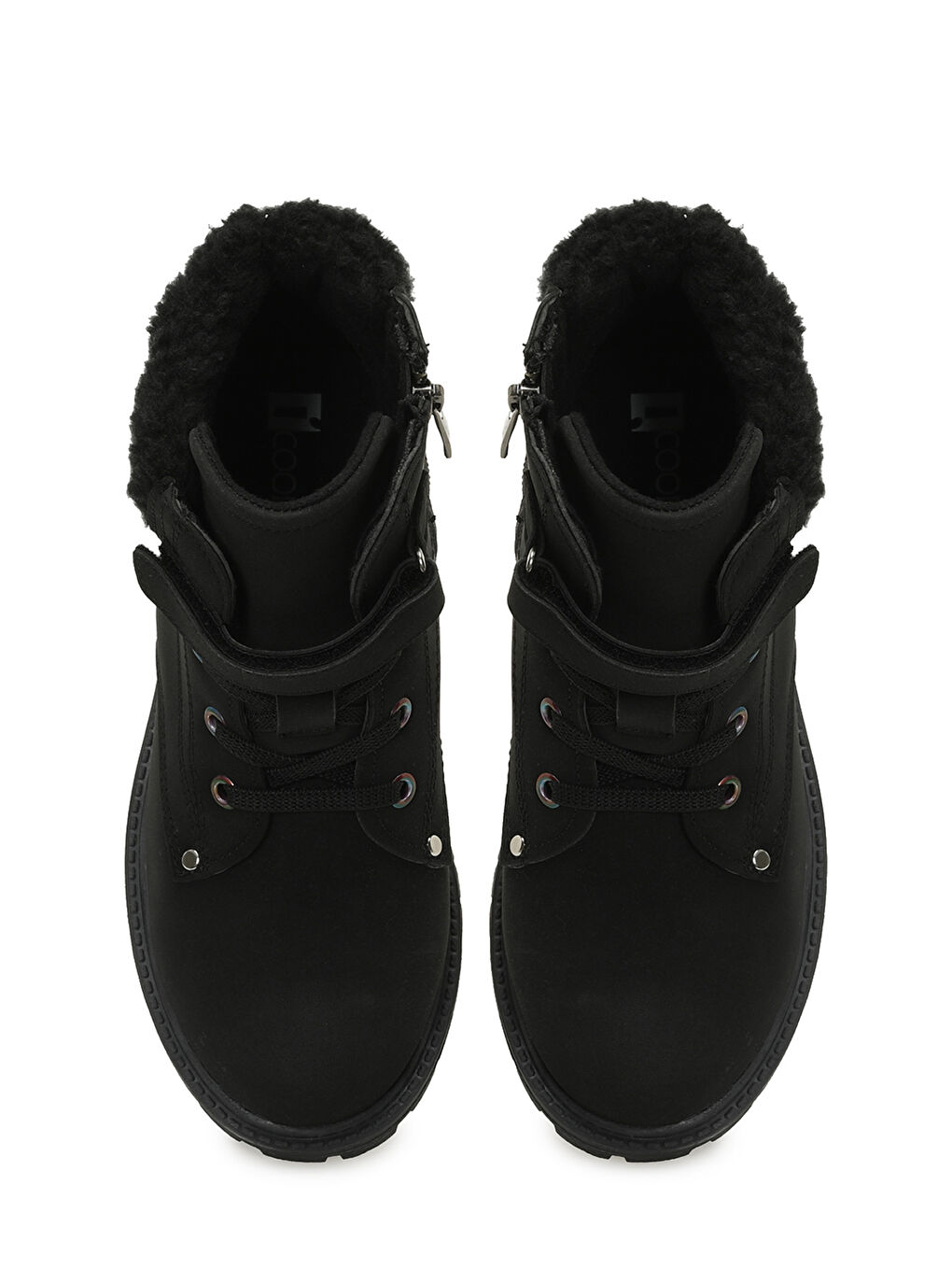 TROKE F 5PR Siyah Kız Çocuk Worker Bot-3