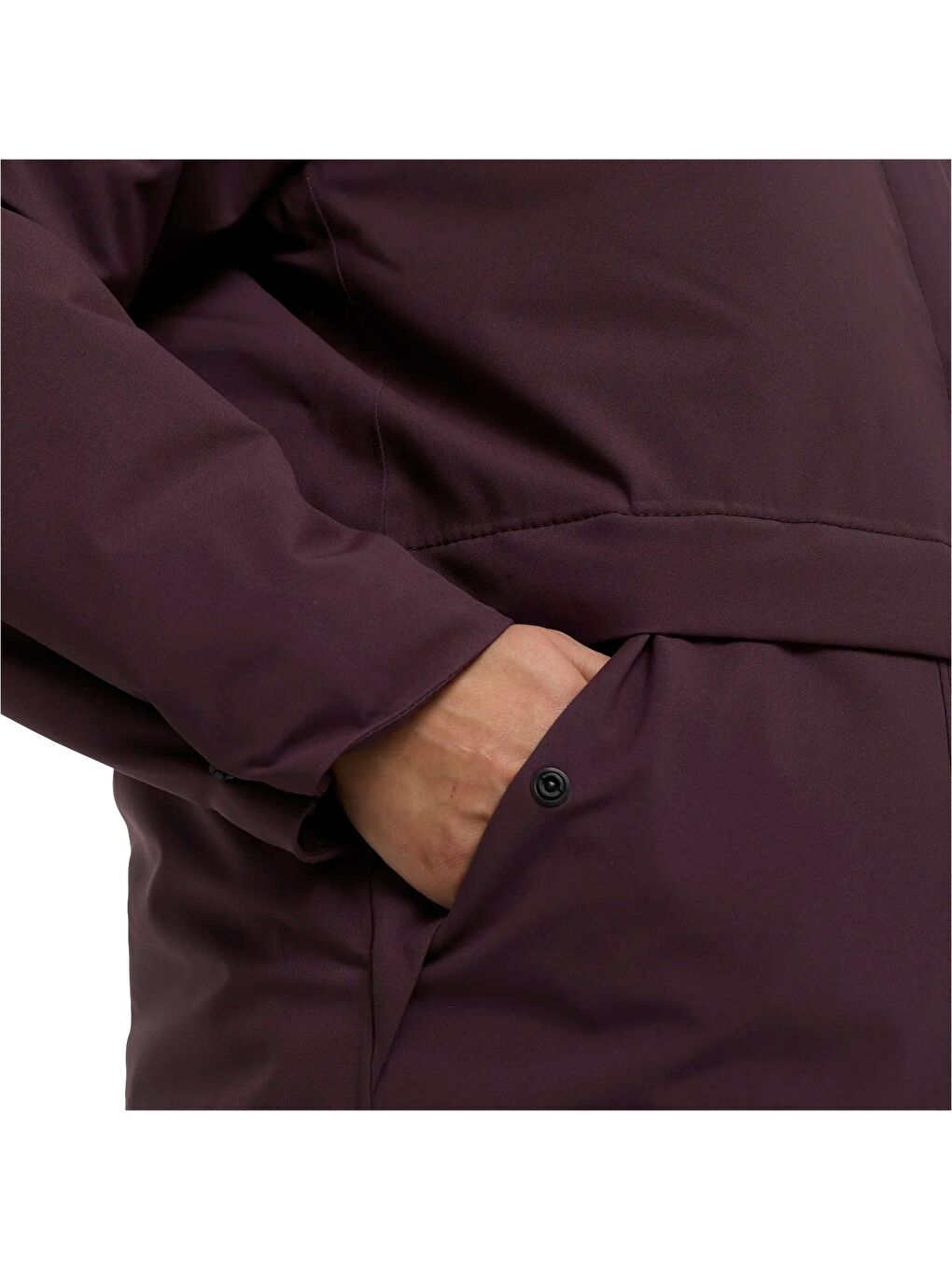 Mürdüm Wintertide Kadın Mor Outdoor Ceketi-4