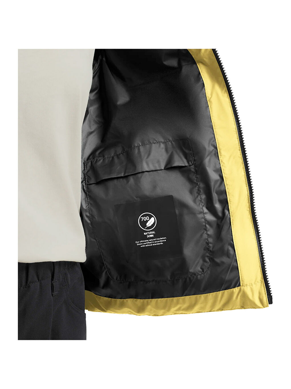 Frozen Palace Rds Kadın Sarı Outdoor Ceketi-2