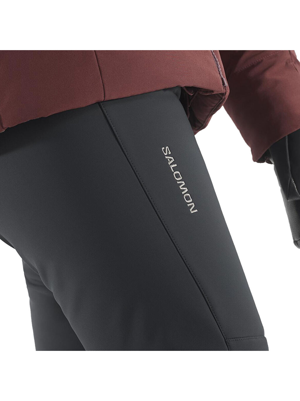 Reason Kadın Siyah Kayak Pantolonu-2