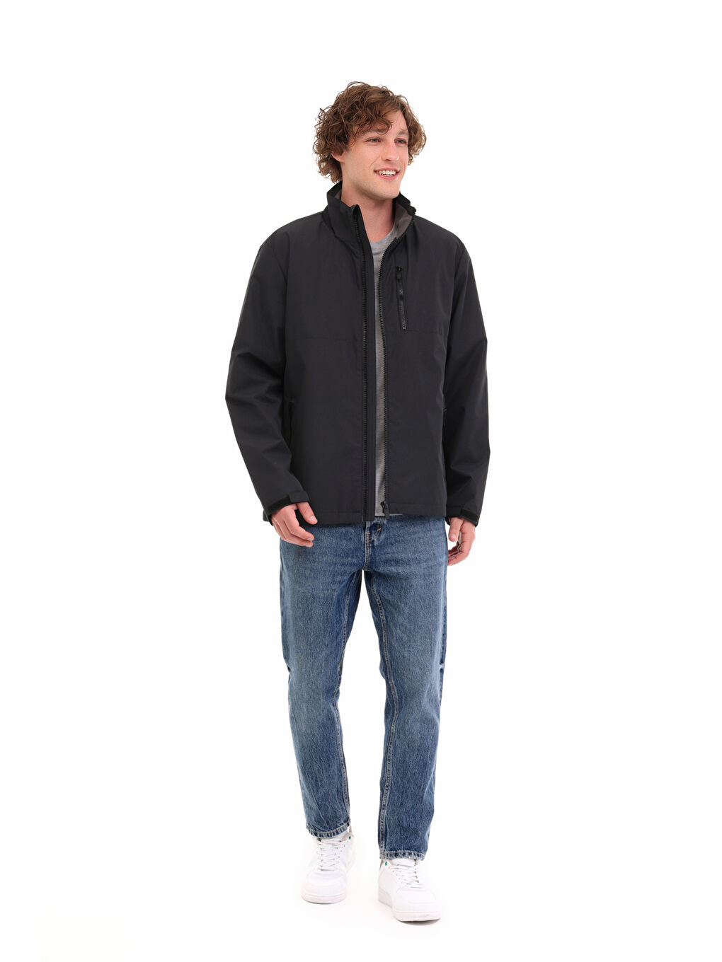 ML EDDY COAT 1SN13 5PR Siyah Erkek Mont-2