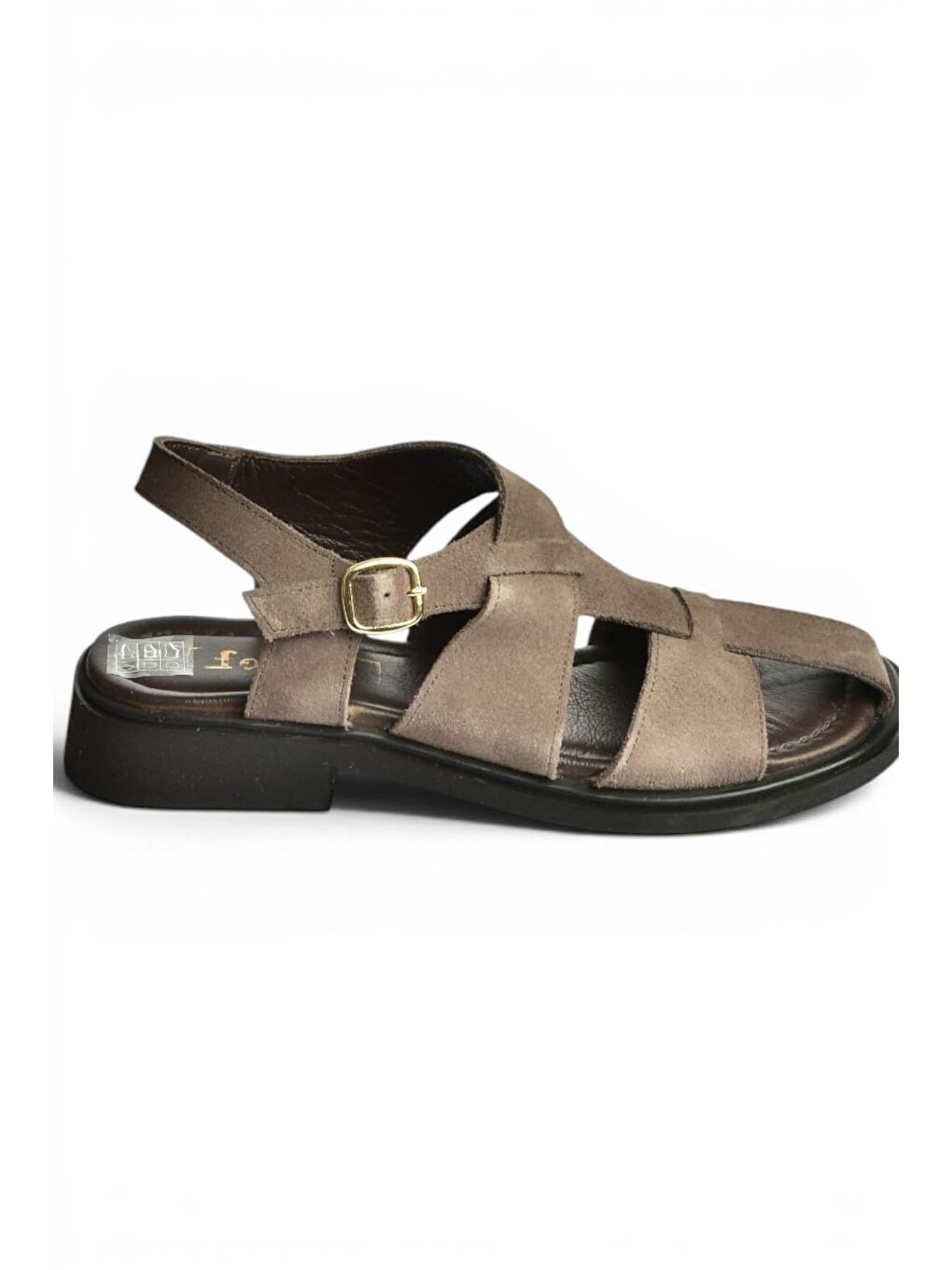 Gri Füme Kadın Sandalet Y291880002