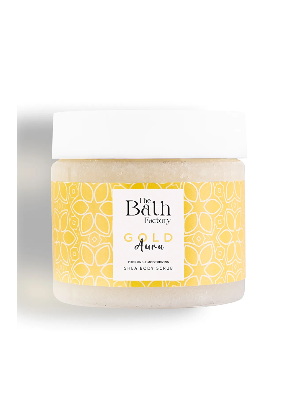 The Bath Factory Nemlendirici Ve Arındırıcı Shea Vücut Peelingi - Gold Aura 300 gr