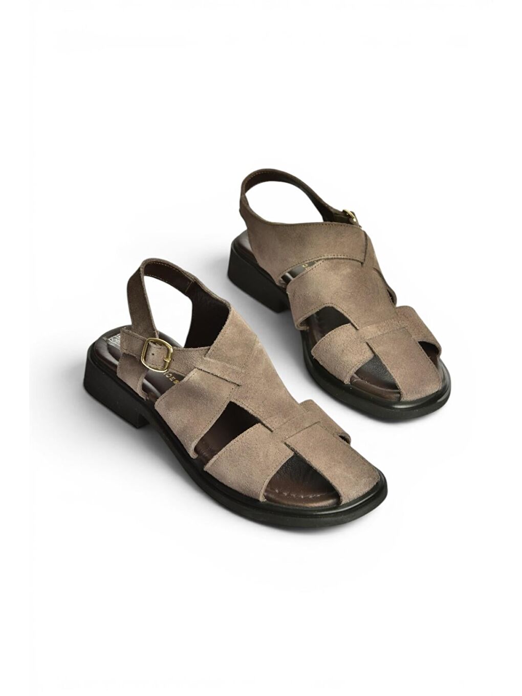 Gri Füme Kadın Sandalet Y291880002-3