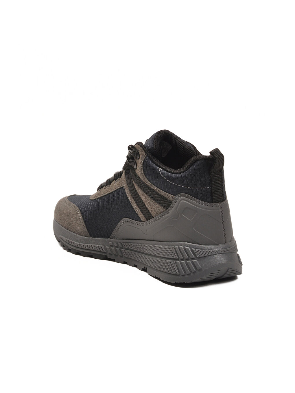 Gri Füme Bilek Boy Kaymaz Bağcıklı Hafif Unisex Bot 2880 G-3