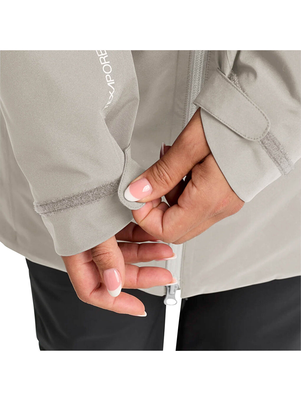 Ekru Heidelstein Ins Kadın Bej Outdoor Ceketi-2