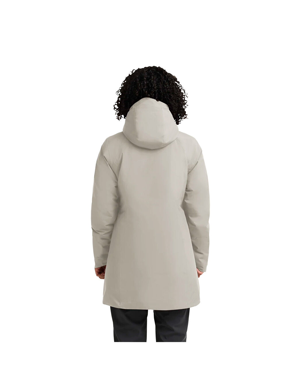 Ekru Heidelstein Ins Kadın Bej Outdoor Ceketi-5