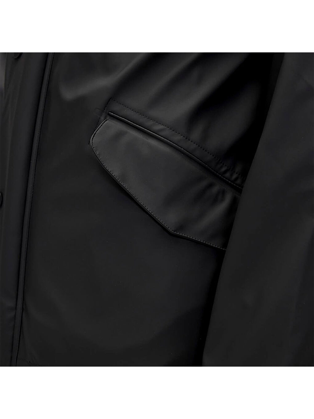 Patrol Erkek Siyah Yağmurluk-4