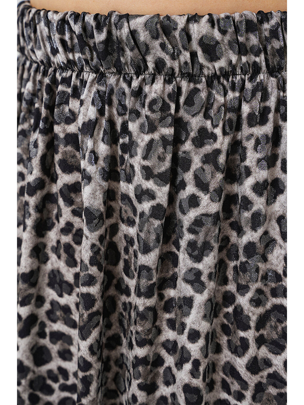 Kadın Uzun Ayrobin Etek 8050 - Antrasit-5