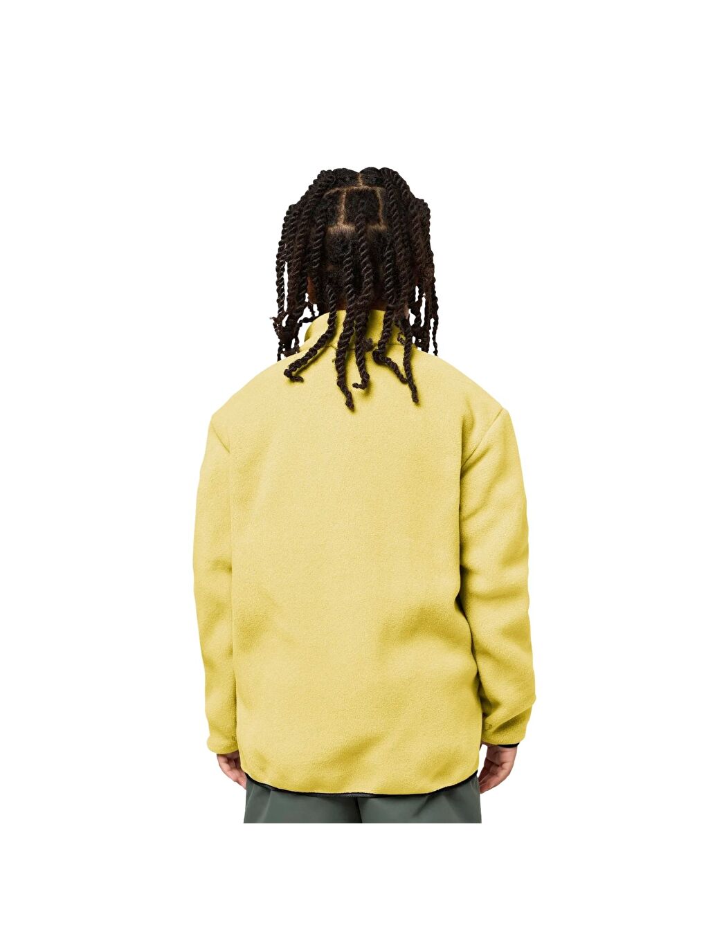 Sumetro Fz Kadın Sarı Polar Ceket-3