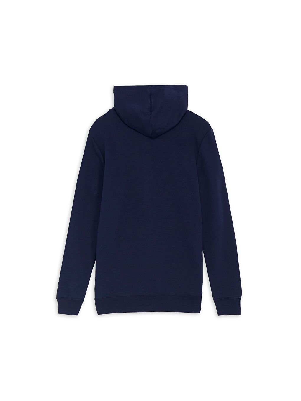 Lacivert ESSENTIALS Small Logo Erkek Kapüşonlu Sweatshirt-1