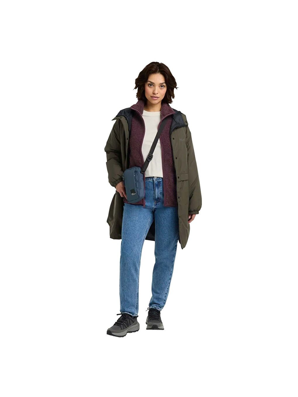 Haki Altay Kadın Yeşil Outdoor Ceketi-4