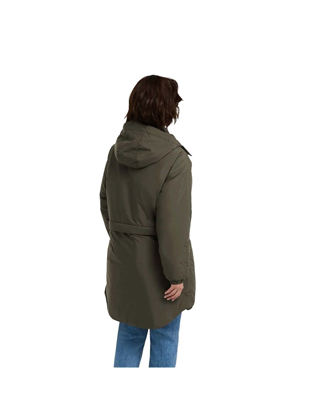 Haki Altay Kadın Yeşil Outdoor Ceketi-5