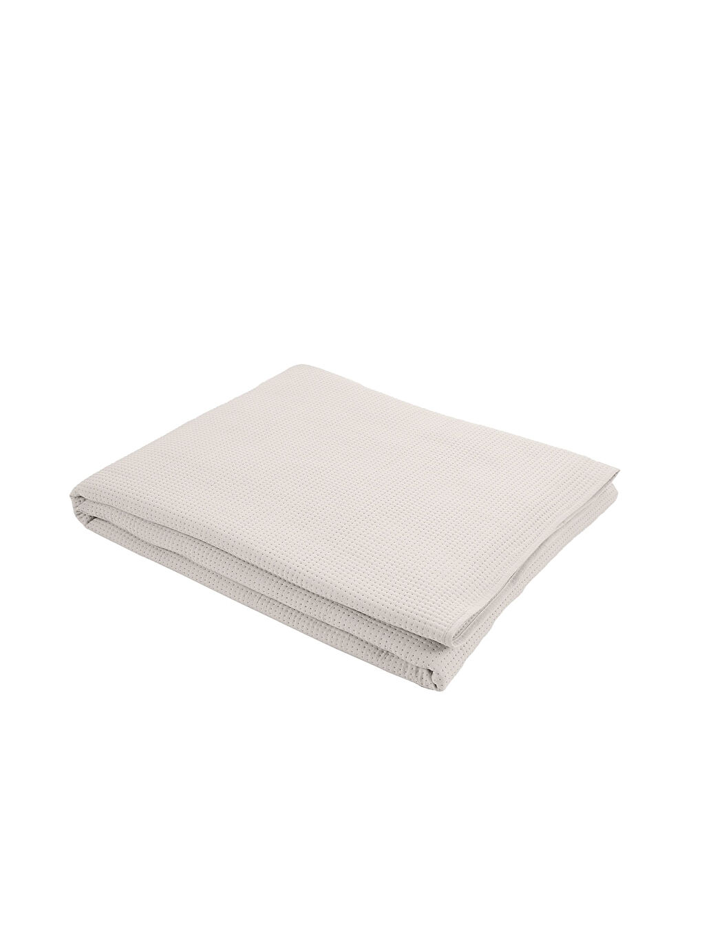 Ekru Pandora Çok Amaçlı Yatak Örtüsü Tek Kişilik (160x220 cm) Krem-4