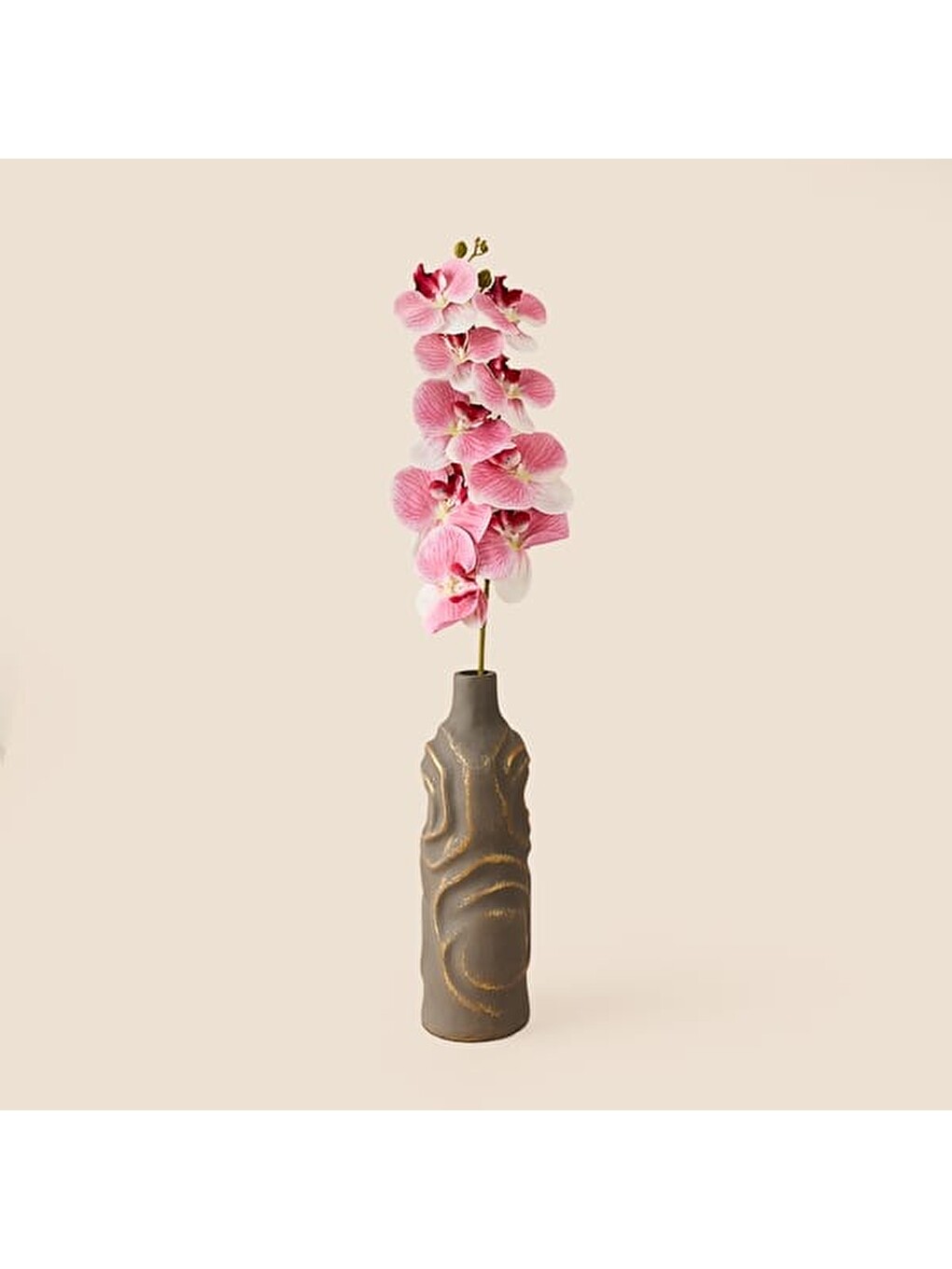 Deco Orkide Yapay Dal Çiçek - Pembe - 104 cm