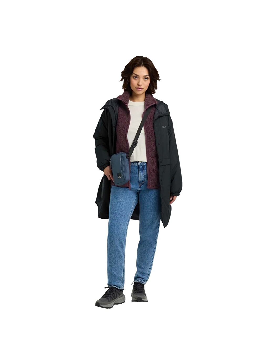 Altay Kadın Siyah Outdoor Ceketi-4