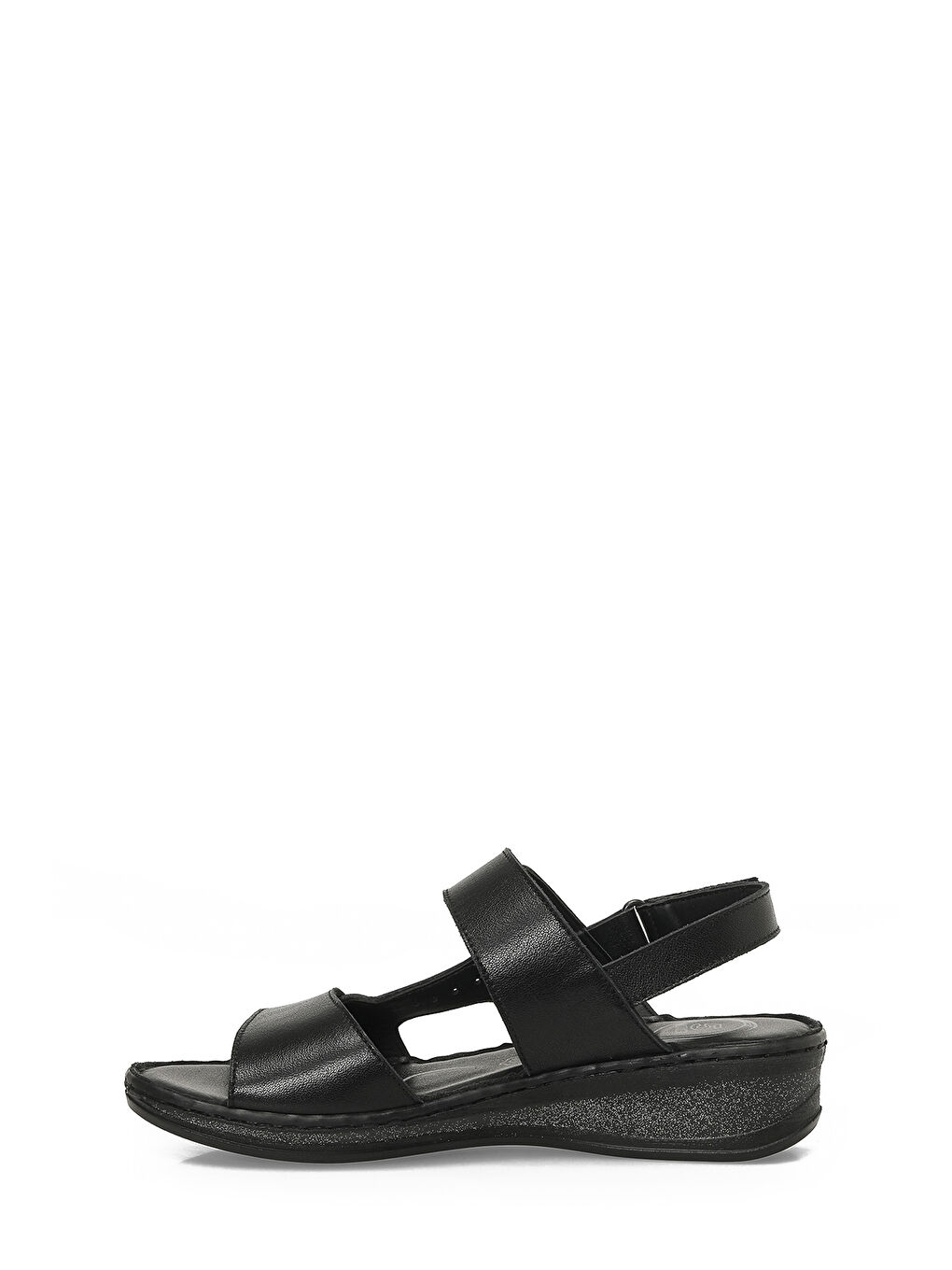 105815.Z6FX Siyah Kadın Comfort Sandalet-2