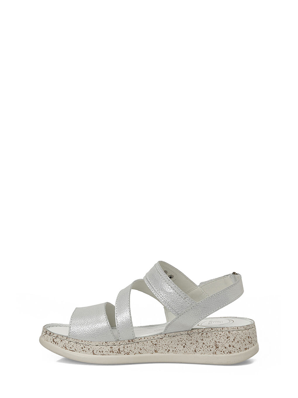 105790.Z6FX Beyaz Kadın Comfort Sandalet-2