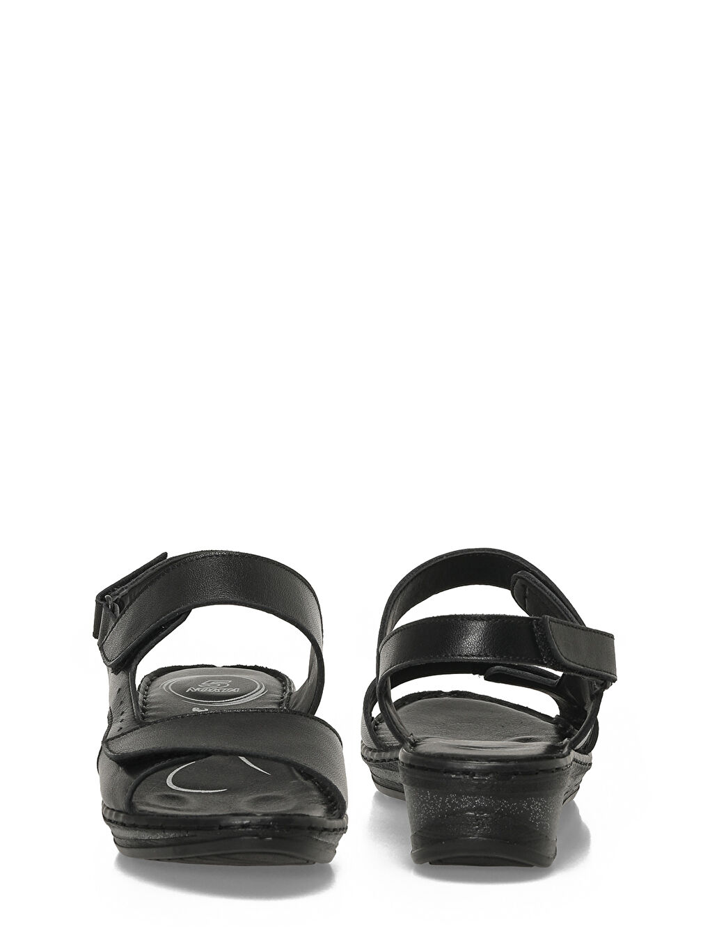 105815.Z6FX Siyah Kadın Comfort Sandalet-4