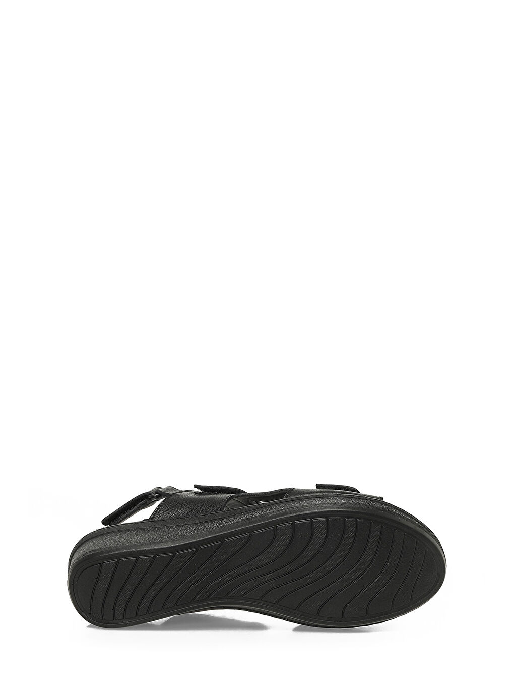 105815.Z6FX Siyah Kadın Comfort Sandalet-5