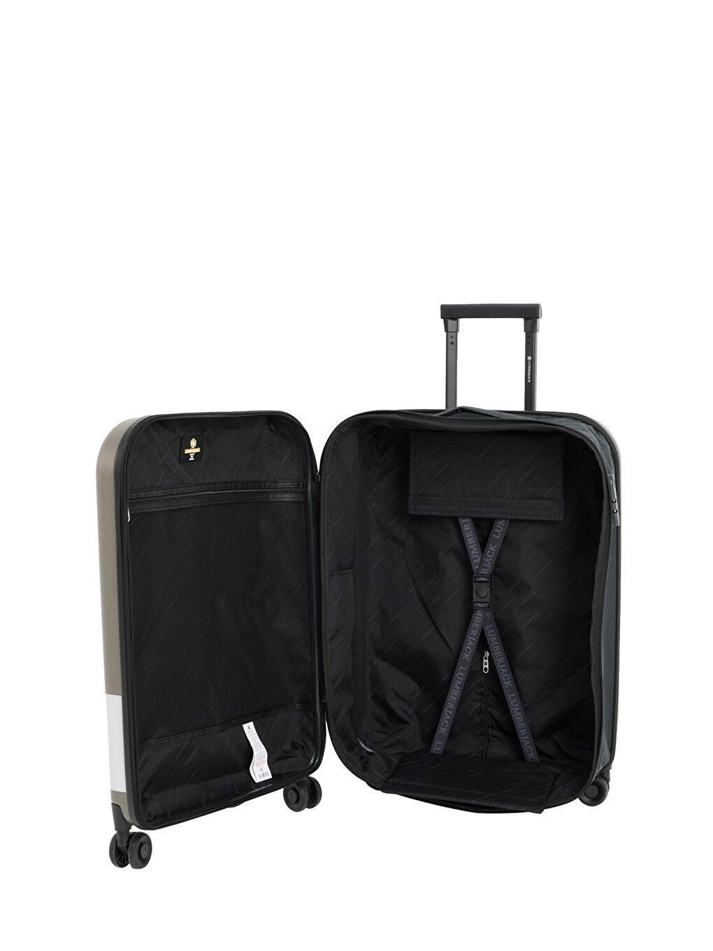 Katlanabilir Valiz -O 5FX Haki Unisex Orta Boy Valiz-4