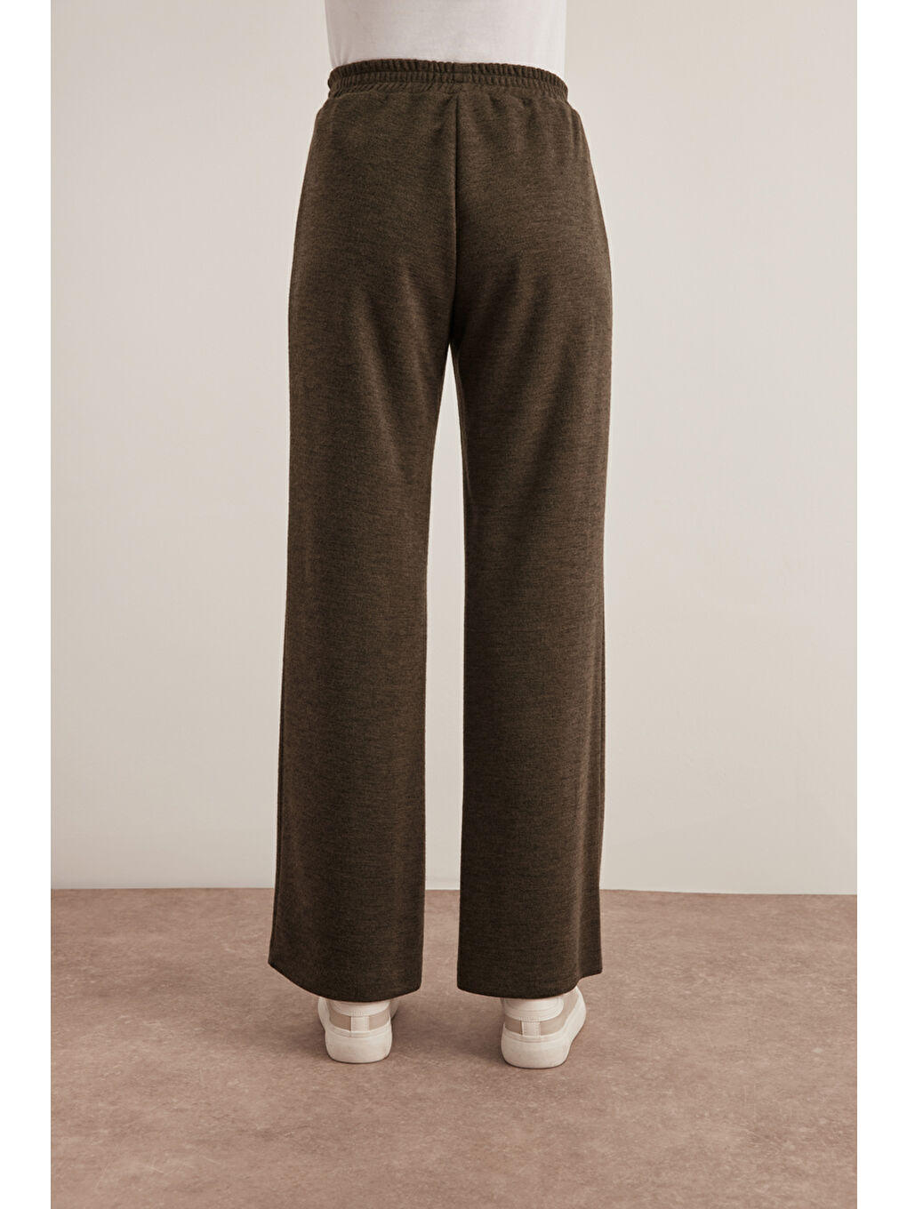 Haki Geniş Kesim Pantolon-4