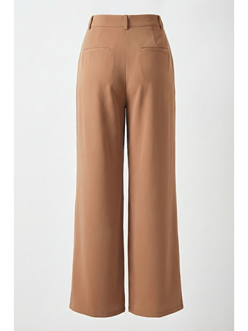 Kahverengi Palazzo Pantolon Camel-6