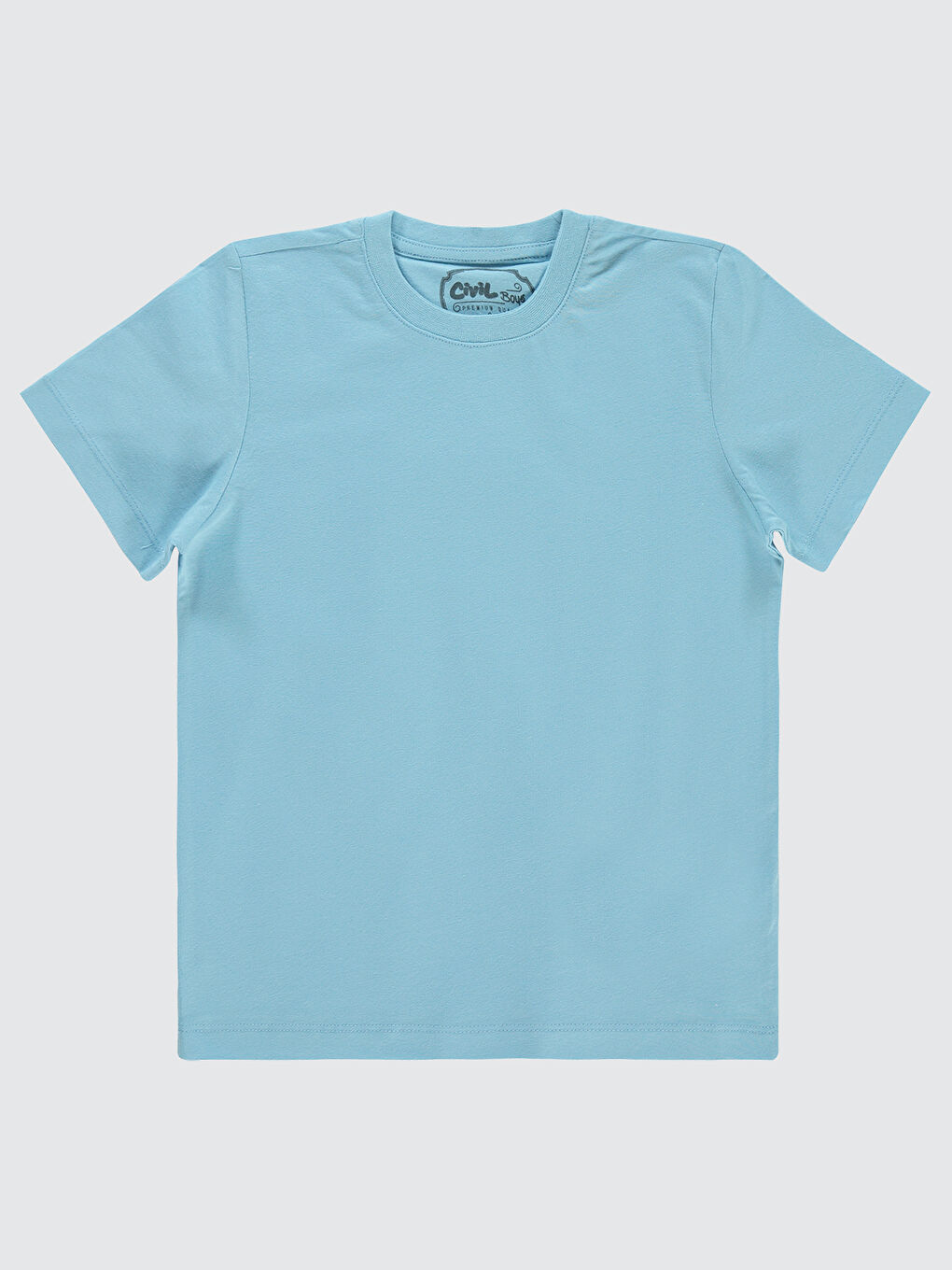 Boys Erkek Çocuk Tişört 6-9 Yaş Mavi