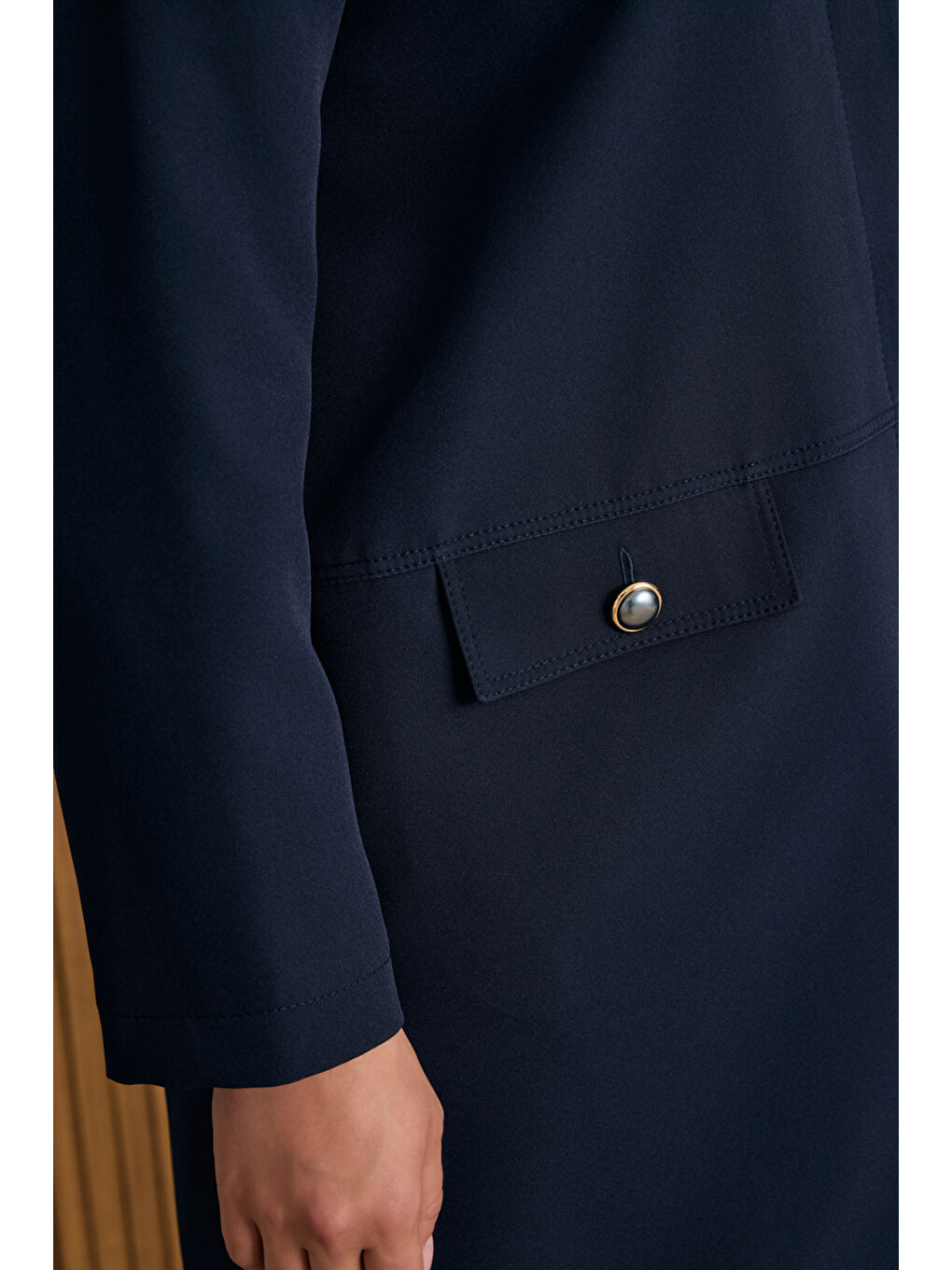 Lacivert Dokuma Kap-4