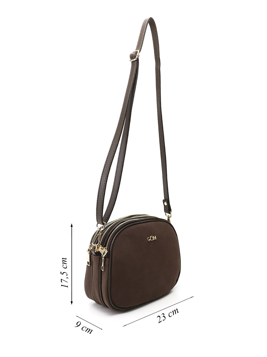 Kahverengi Kadın AÇIK KAHVERENGİ Uzun Askılı Omuz Çantası-1