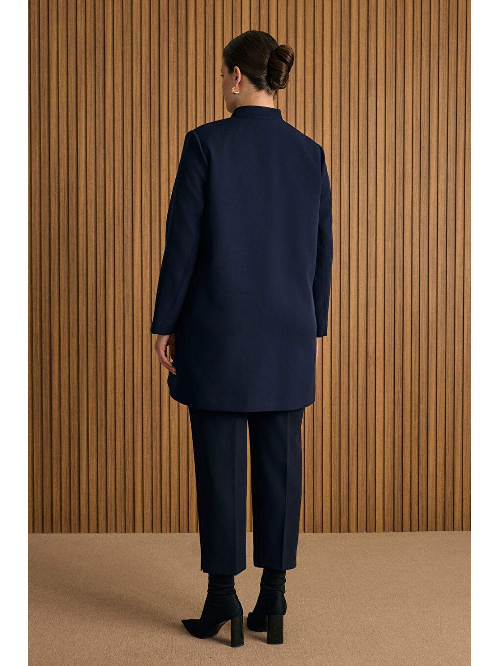 Lacivert Dokuma Kap-5