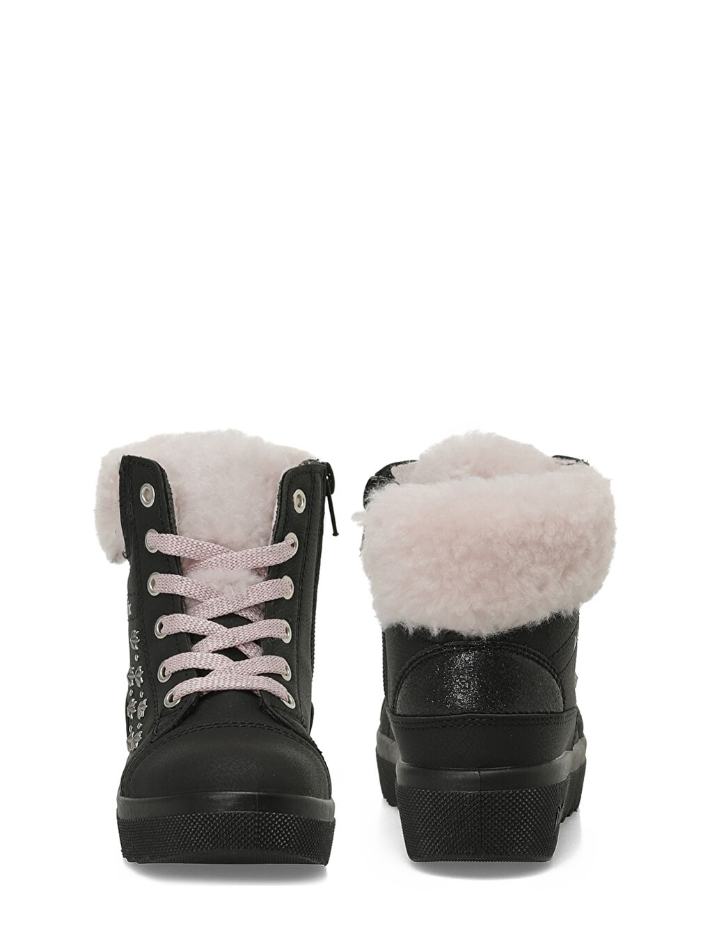 LERANDA P 5PR Siyah Kız Çocuk Bot-4