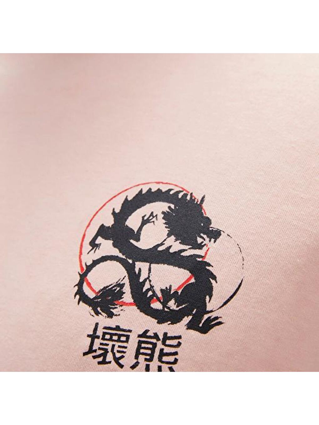 Draco Erkek Pembe Yuvarlak Yaka Tişört-1