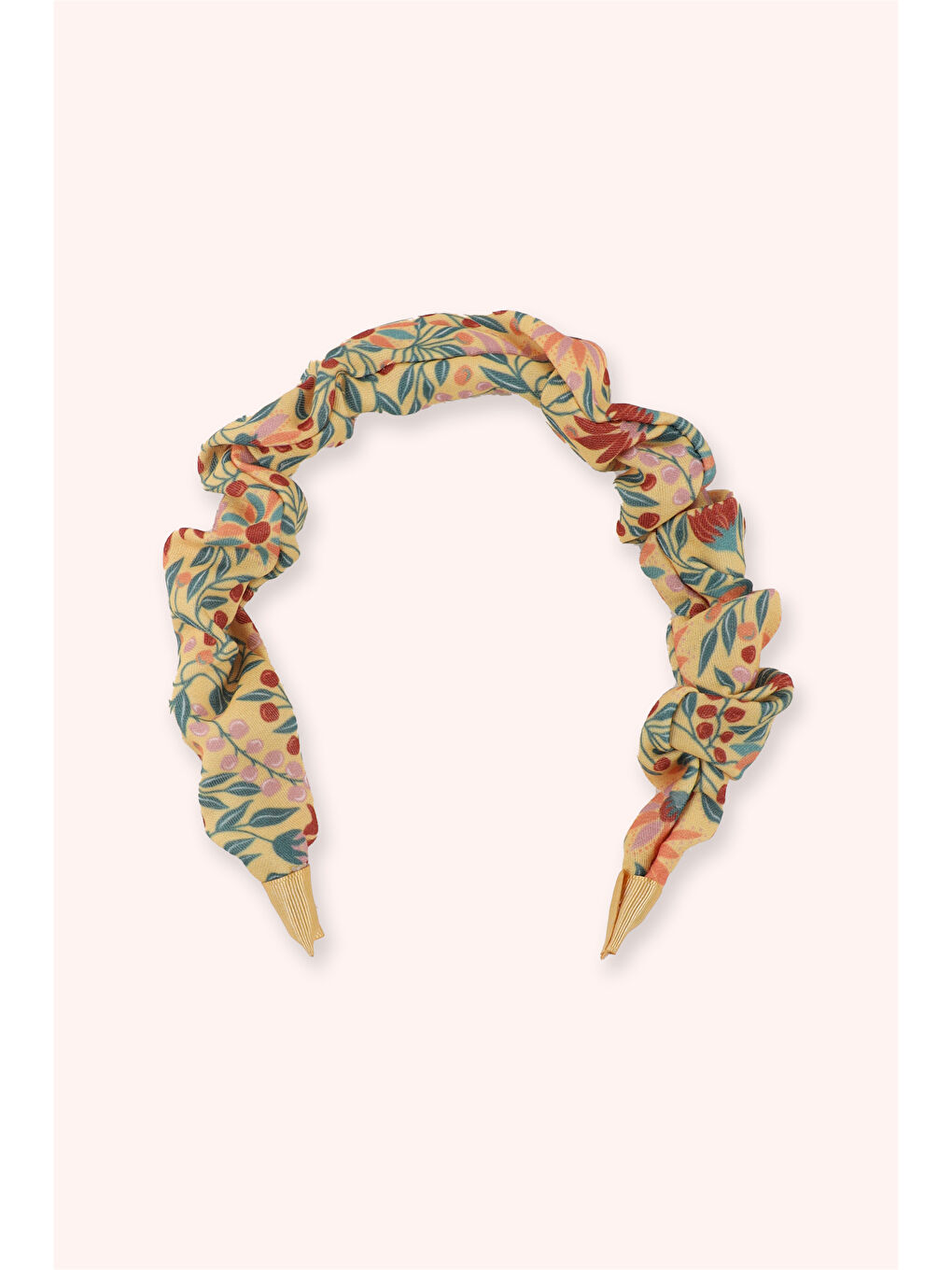 Karışık Kız Çocuk Çiçek Desenli 2'li Toka Seti-2