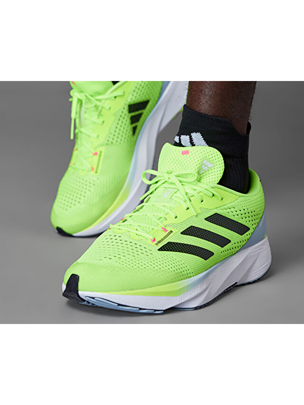 Adizero Sl Erkek Koşu Ayakkabısı Hq7231 Yeşil-3