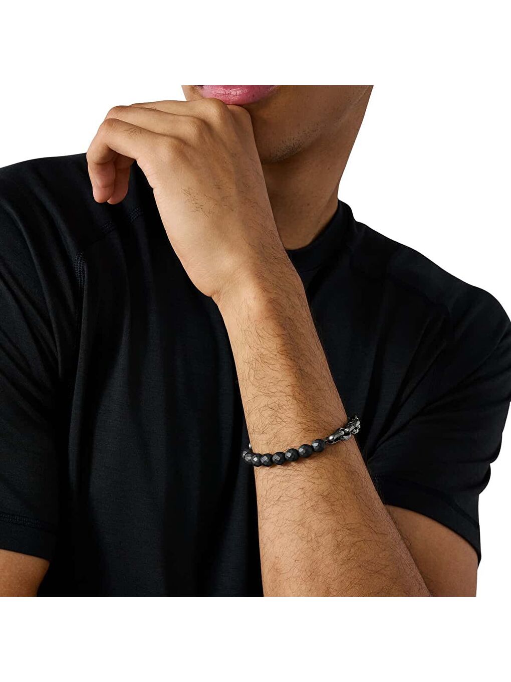 Gri AXG0151-060 Erkek Bileklik-1