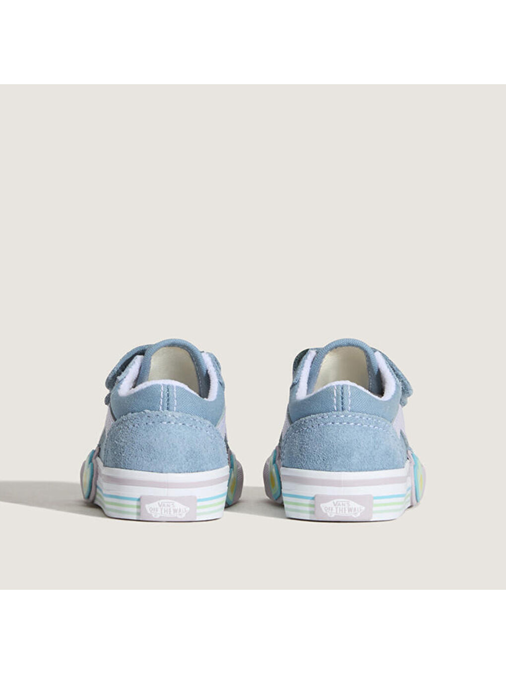 Old Skool V Heart Bebek Mavi Sneaker-4