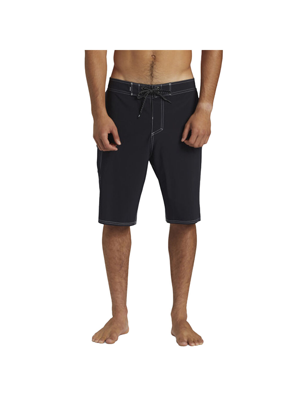 Saturn Solid 21 Erkek Siyah Boardshort-1
