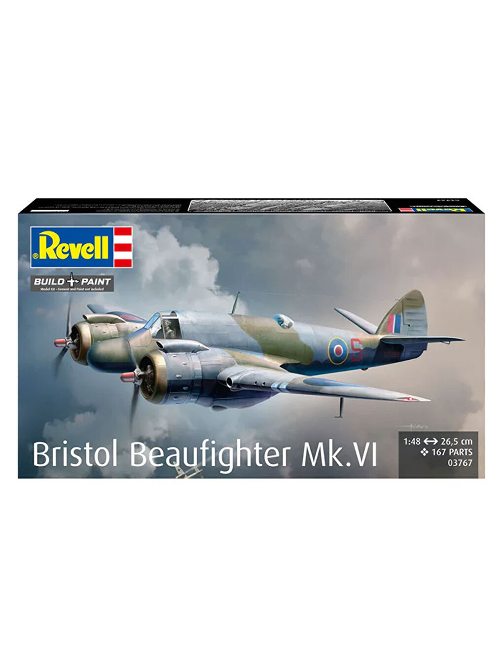 Maket Model Kit Uçak Bristol Beaufighter Mk. VI 3767-1