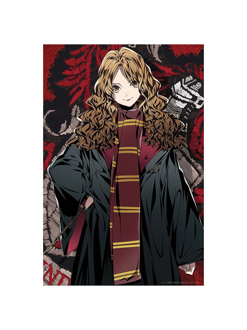 Harry Potter Hermione Granger Figür ve 300 Parça Puzzle 35805-1