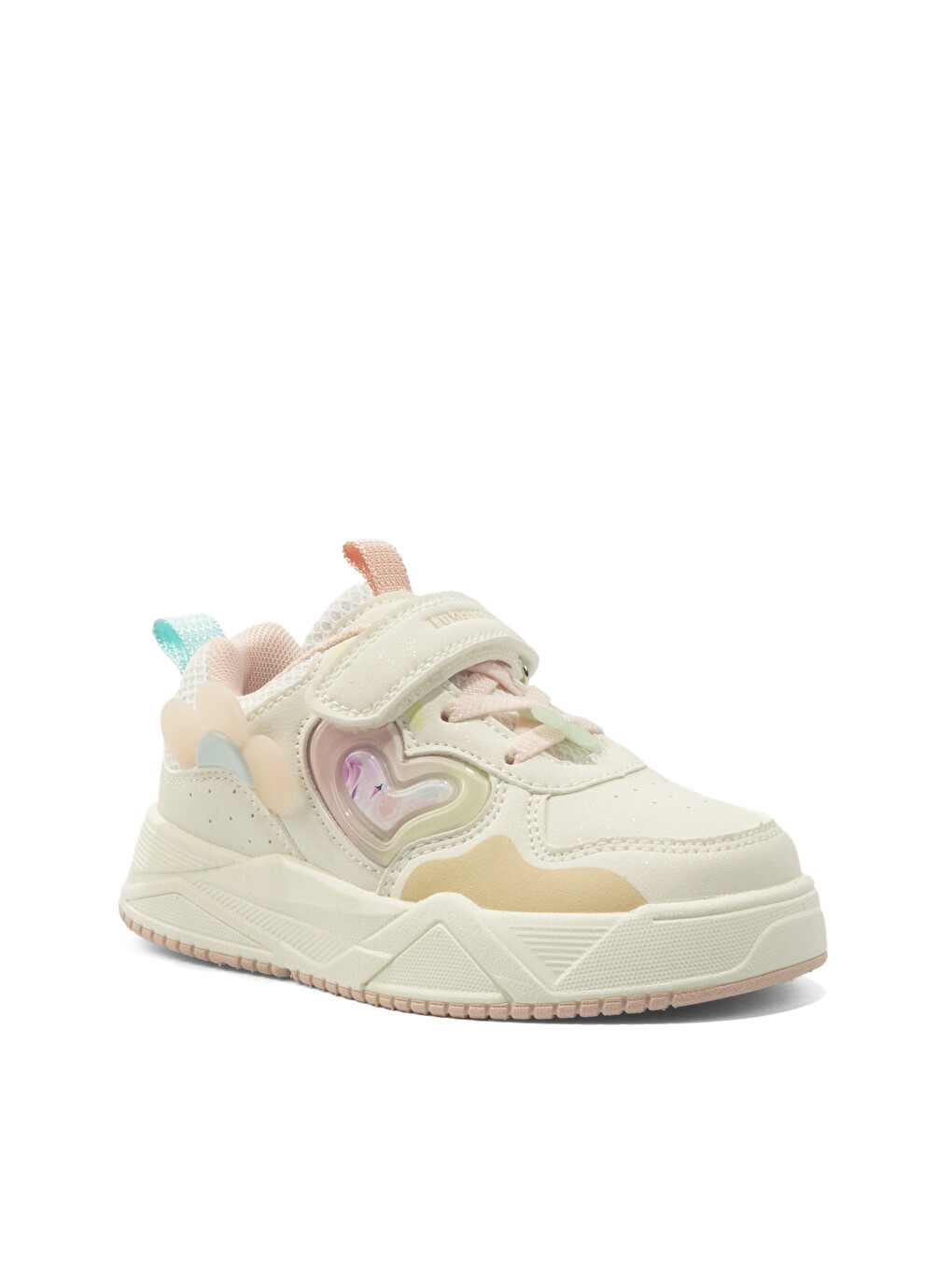 Flowly Beyaz Kız Çocuk Sneaker-1