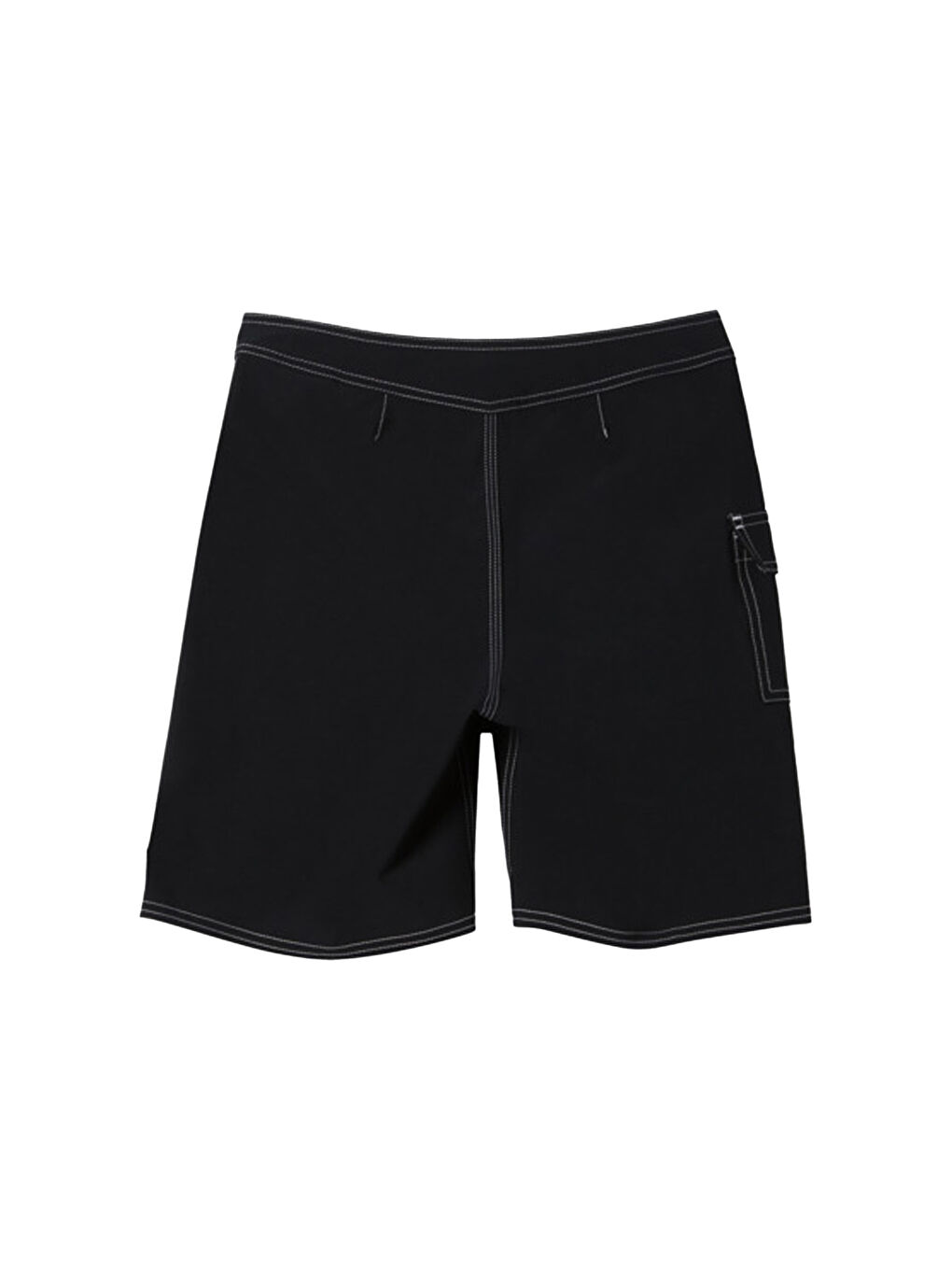 Saturn Solid 21 Erkek Siyah Boardshort-5