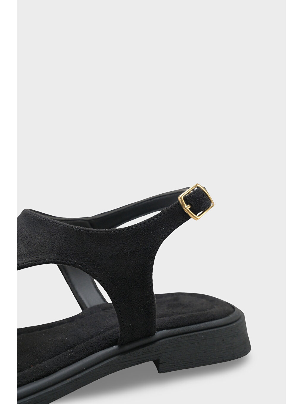 Siyah Patrice Parmak Arası Kadın Sandalet Kadın Sandalet-3