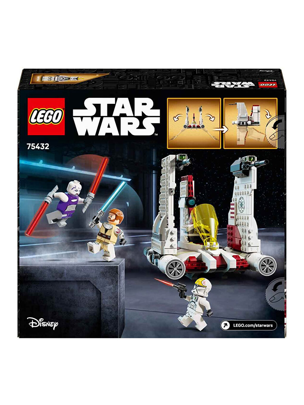 Star Wars V-19 Torrent Starfighter 75432-5